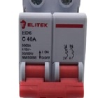 Disjuntor Bipolar 40a 2p Curva C 5ka Elitek