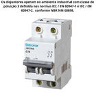 Disjuntor Bipolar/bifásico P2 Din Curva C Jw - Eletromar 40a