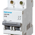 Disjuntor Bipolar/bifásico P2 Din Curva C Jw - Eletromar 40a