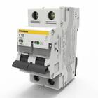 Disjuntor Bipolar Curva C 10a Din - Enerbras Dt3-e2c10