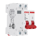 Disjuntor Bipolar Din Curva C 16A Steck