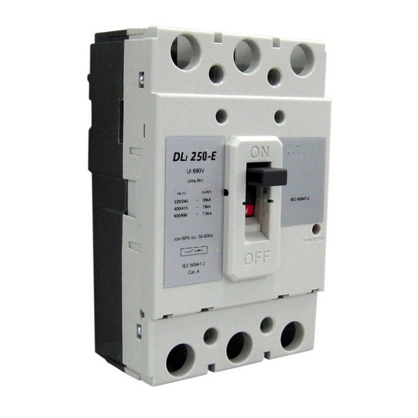 Disjuntor Caixa Moldada Dlj250e 150a Tripolar