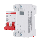 Disjuntor Din 50A 2P Curva C 6KA  Steck