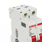 Disjuntor Din 63A 2P Curva C 6KA Steck