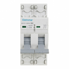 Disjuntor Din Bipolar 220V-400V 25A Eletromar