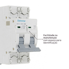 Disjuntor Din Bipolar 220V-400V 25A Eletromar