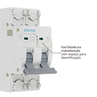 Disjuntor Din Bipolar 220V-400V 32A Eletromar