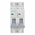 Disjuntor Din Bipolar 220V-400V 50A Eletromar