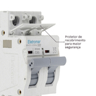 Disjuntor Din Bipolar 220V-400V 50A Eletromar