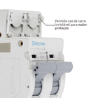 Disjuntor Din Bipolar 220V-400V 50A Eletromar