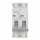 Disjuntor Din Bipolar 220V-400V 63A  Eletromar
