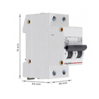 Disjuntor Din Bipolar Curva C 16A Rx3 Legrand