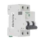 Disjuntor Din Bipolar EASY9 2P 16A Curva C 3000A Schneider