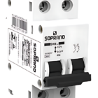 Disjuntor Din Branco Bipolar C 16a 3ka Soprano - Unico