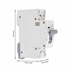 Disjuntor Din Monopolar 220V-400V 10A Eletromar