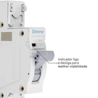 Disjuntor Din Monopolar 220V-400V 20A Eletromar