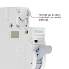 Disjuntor Din Monopolar 220V-400V 25A Eletromar