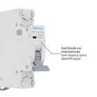 Disjuntor Din Monopolar 220V-400V 63A Eletromar