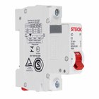 Disjuntor Din Monopolar Curva C 6A Steck