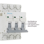 Disjuntor Din Tripolar 220-400V 10A Eletromar