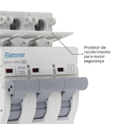 Disjuntor Din Tripolar 220-400V 20A Eletromar