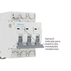 Disjuntor Din Tripolar 220-400V 25A Eletromar