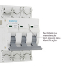 Disjuntor Din Tripolar 220-400V 25A Eletromar