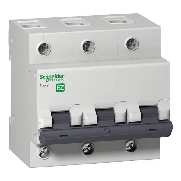 Disjuntor Din Tripolar Curva C 3P 125A Easy9 Schneider