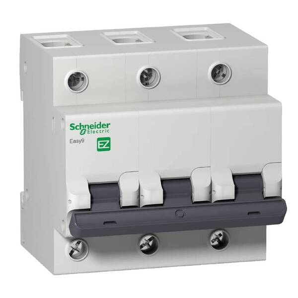 Disjuntor Din Tripolar Curva C 3P 80A Easy9 Schneider