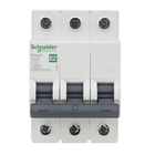 Disjuntor Din Tripolar EASY9 16A Curva C 3000A Schneider