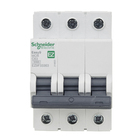 Disjuntor Din Tripolar EASY9 63A Curva C 3000A Schneider