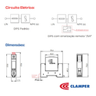 Disjuntor Dps Slim 275v 20ka