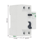 Disjuntor DR 2P 30MA 25A Classe AC 3000A 230V EASY9 Schneider