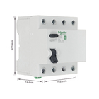 Disjuntor DR 4P 30MA 25A Classe AC 3000A 415V EASY9 Schneider