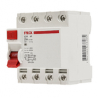 Disjuntor DR Tetrapolar 25A/300MA Steck