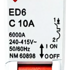 Disjuntor Elitek Din Unipolar Curva C 32a