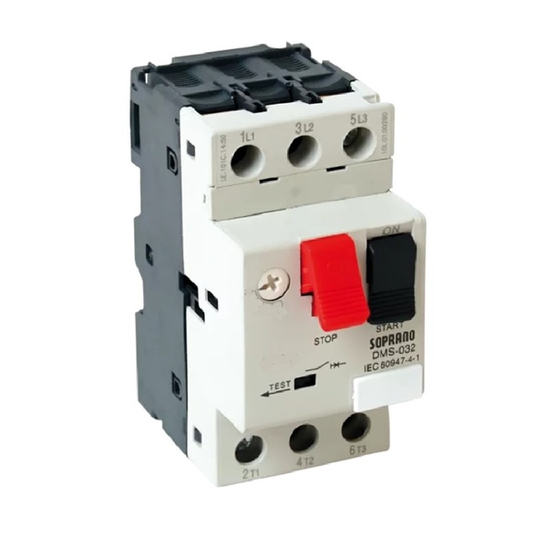 Disjuntor Motor Dms-32h Ajuste 6-10a Soprano