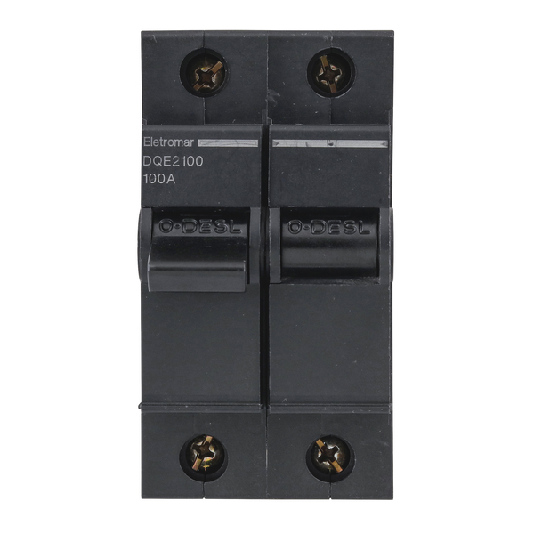 Disjuntor Nema Bipolar 220v a 380v 100A DQE2100 Eletromar