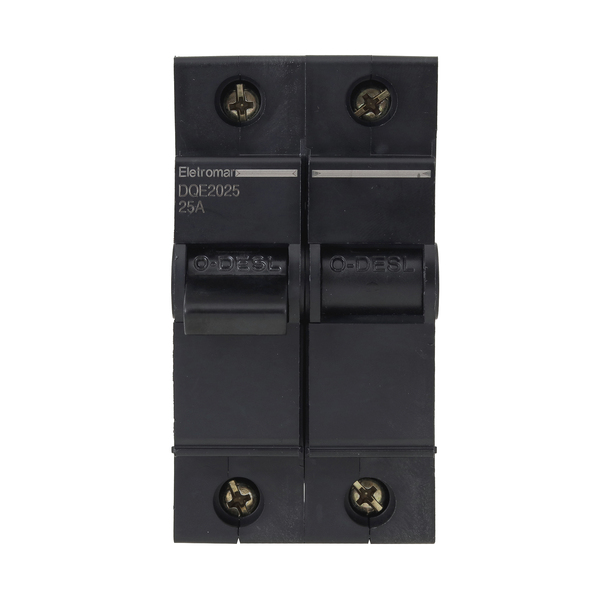 Disjuntor Nema Bipolar 220v a 380v 25A DQE2025 Eletromar