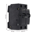 Disjuntor Nema Bipolar 220v a 380v 25A DQE2025 Eletromar