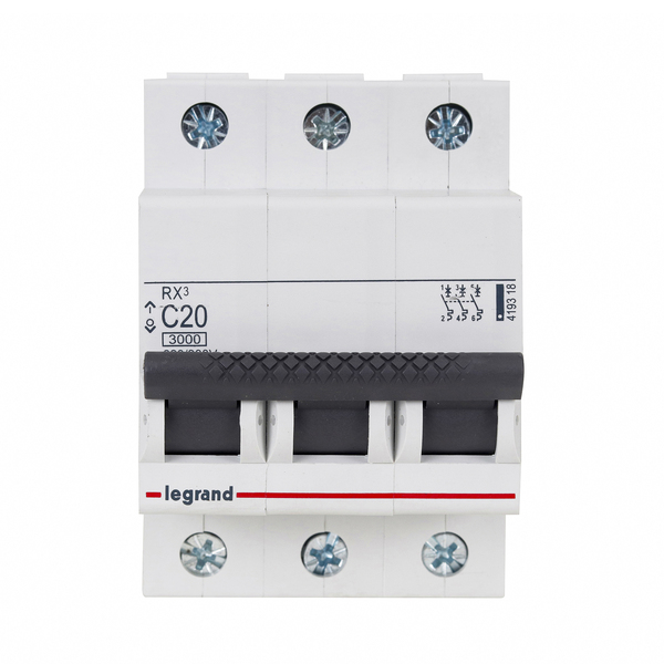Disjuntor Rx3 20A Tripolar 3000A Curva C