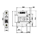 Disjuntor Soprano Din Unipolar Curva C 63a