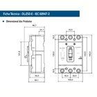 Disjuntor Trifásico Caixa Moldada Dl400-x 300a Soprano