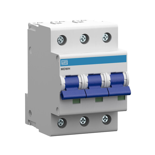 Disjuntor Tripolar 16a Curva B Mdwh-b16-3