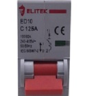 Disjuntor Unipolar 125a 1p Curva C  Ed4 10ka