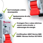 Disjuntor Unipolar 20A Curva C - ED61C20 - 20A