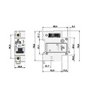 Disjuntor Unipolar Din Curva C 10ka 80a