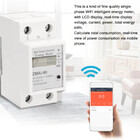 Disjuntor Wifi 60a Medidor Consumo Inteligente Alexa Google Z