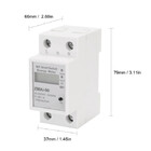 Disjuntor Wifi 60a Medidor Consumo Inteligente Alexa Google Z