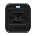 Dispositivo de proteção contra surtos elétricos bivolt Intelbras EPS 301 preto